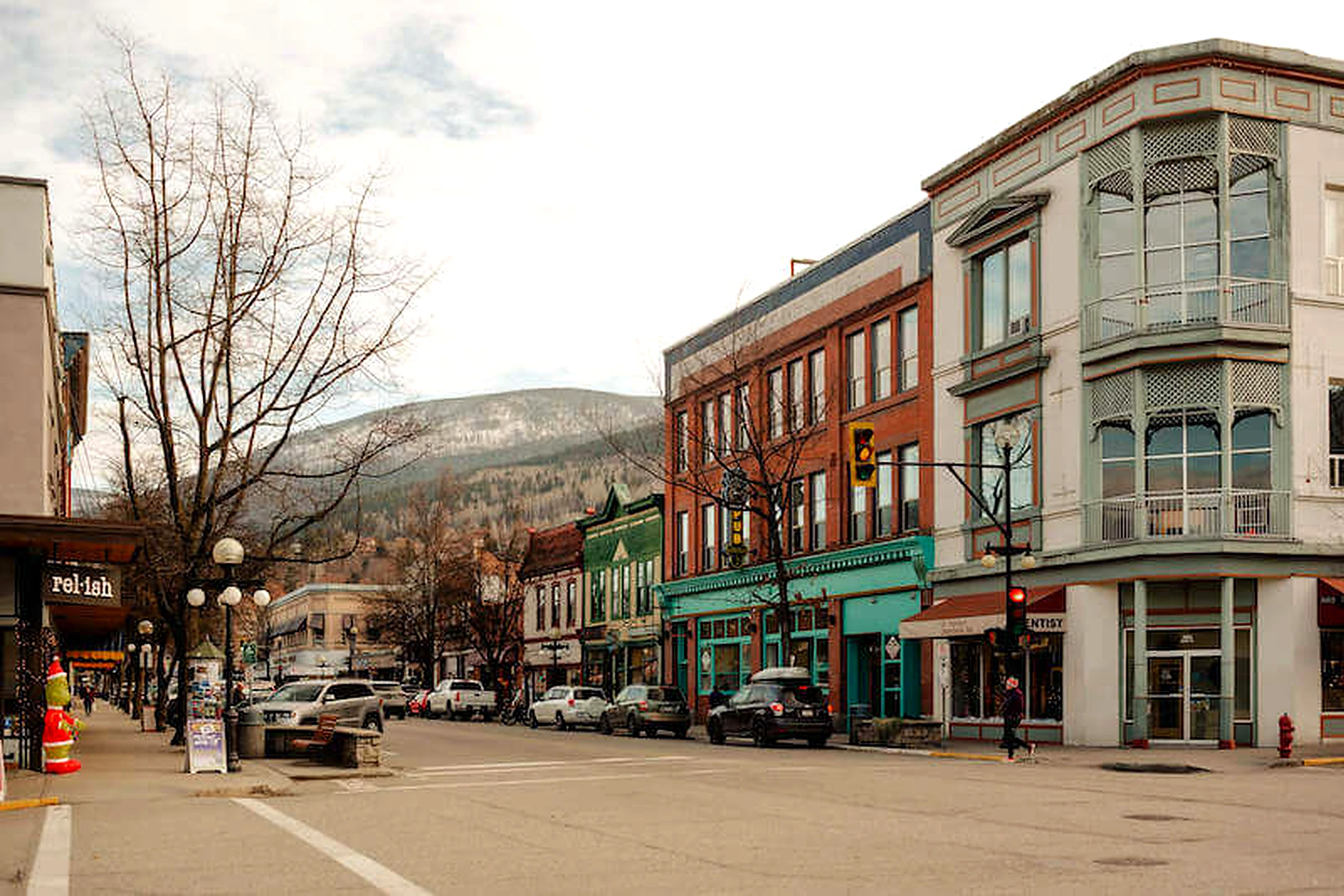 Baker Street in Nelson BC