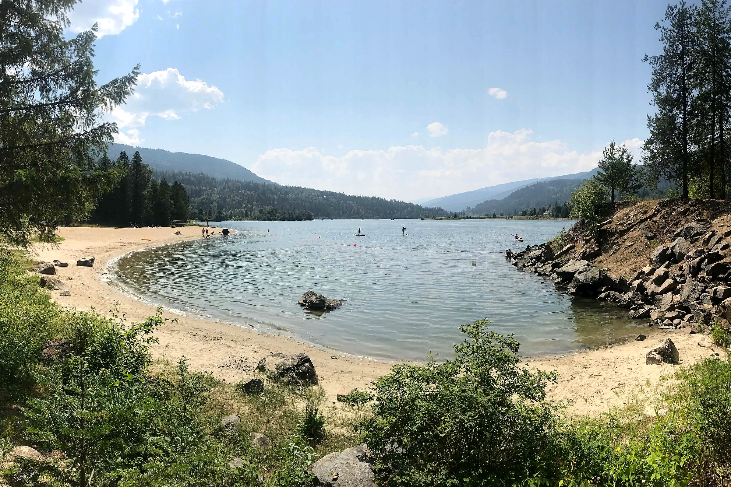 Taghum Beach near Nelson BC